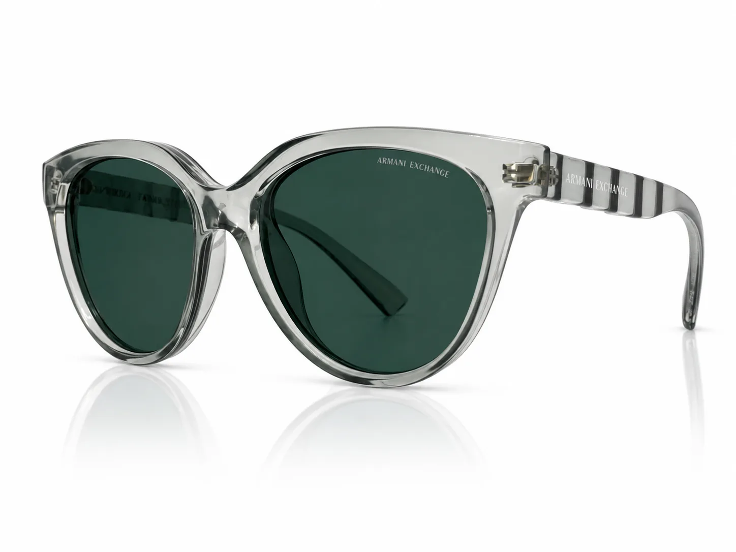 Armazón Armani Exchange AX4148SU, color verde · vista 2
