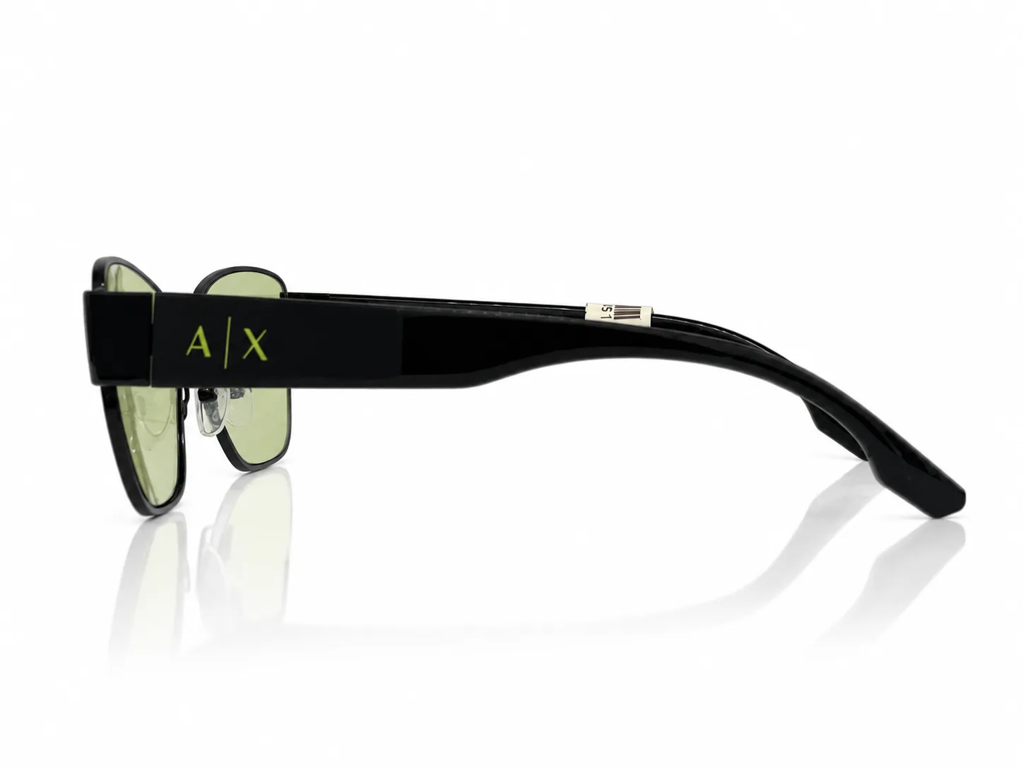 Armazón Armani Exchange AX2051S, color negro · vista 3