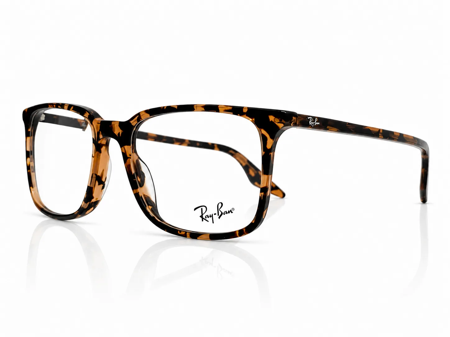 Armazón Ray Ban RB5421, color carey · vista 3