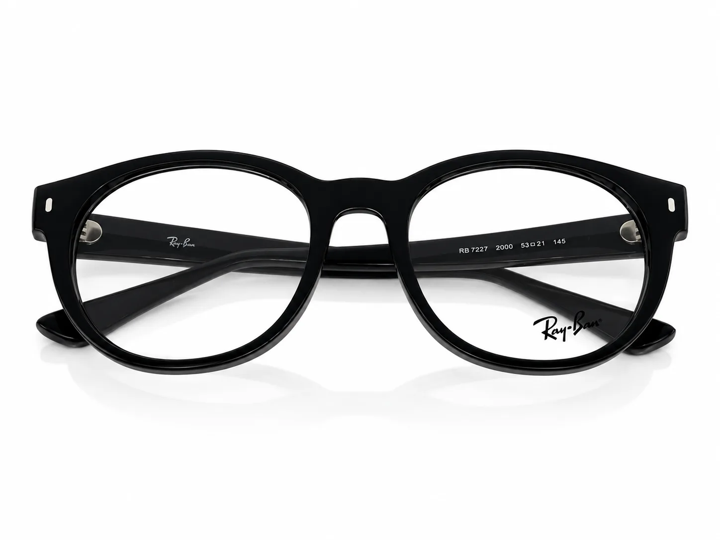Armazón Ray Ban RB7227, color negro · vista 6