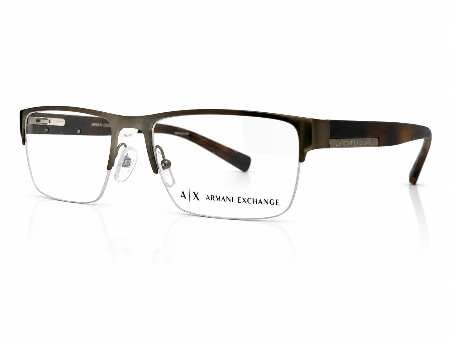 Armazón Armani Exchange AX1018 gris, color gris · vista 3