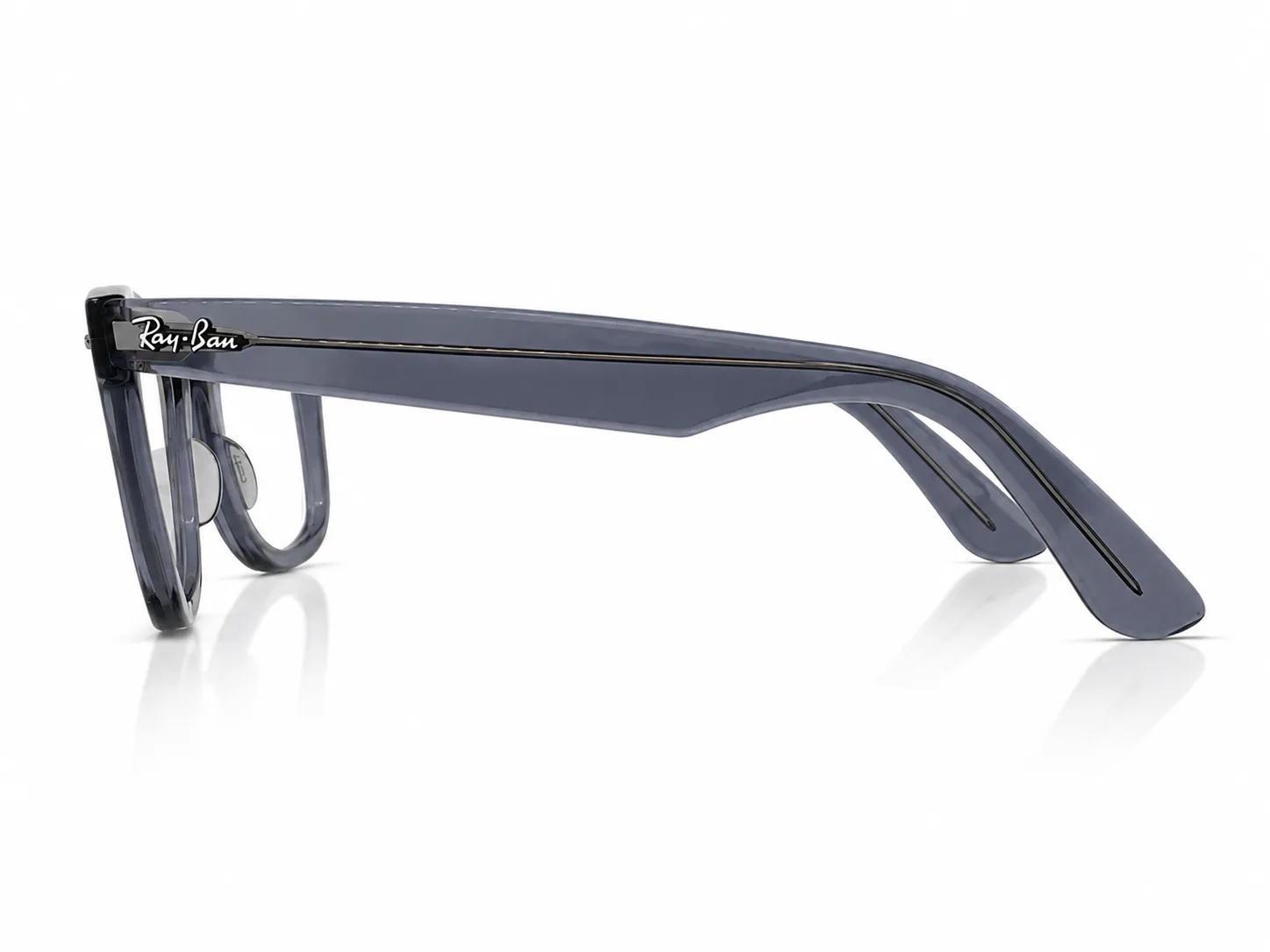 Armazón Ray Ban RB4340V, color gris · vista 4