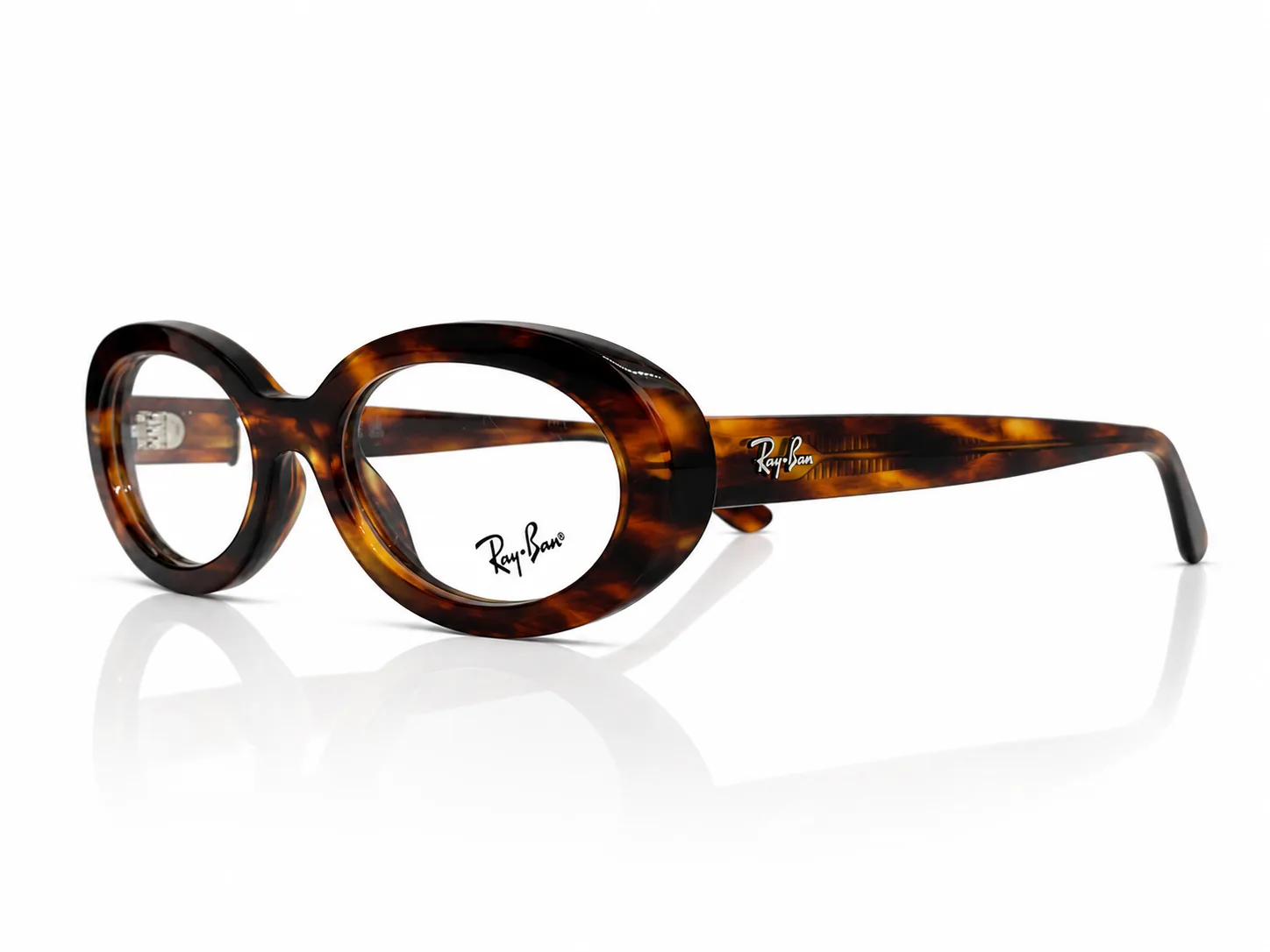 Armazón Ray Ban RB2223V, color carey · vista 3