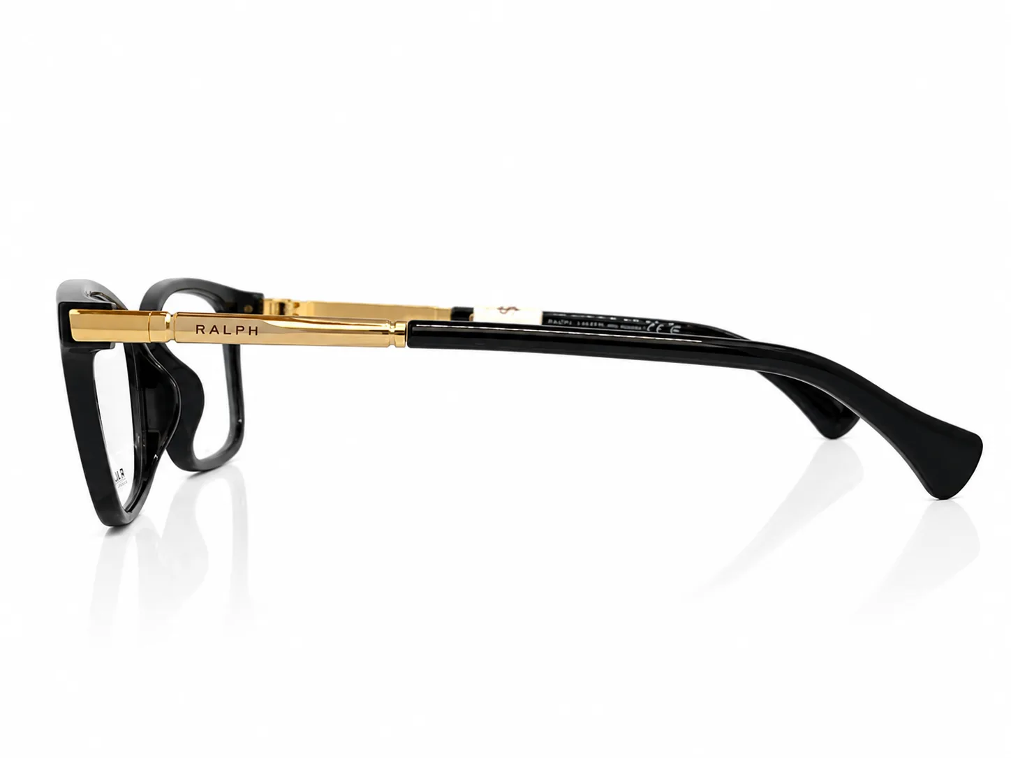 Armazón Ralph Lauren RA7160U, color negro · vista 4