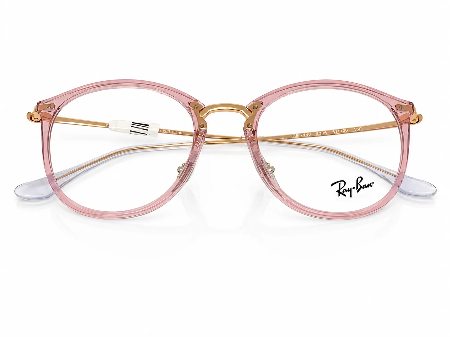 Armazón Ray Ban RB7140, color rosa · vista 6