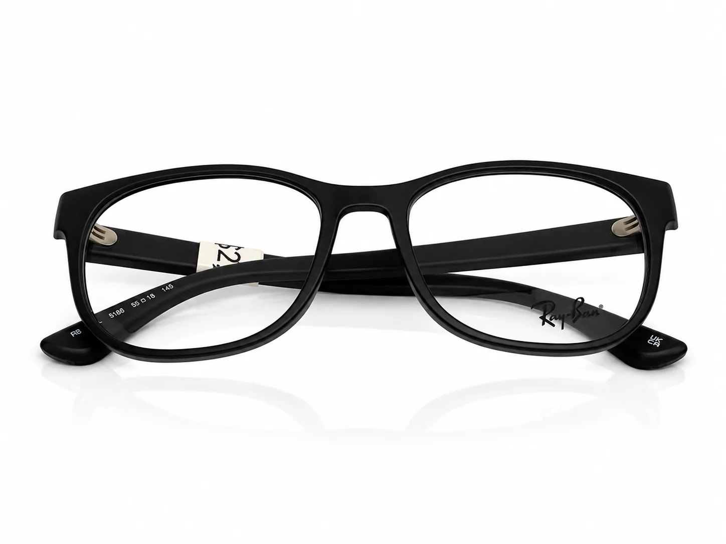Armazón Ray Ban RB7253L, color negro mate · vista 6