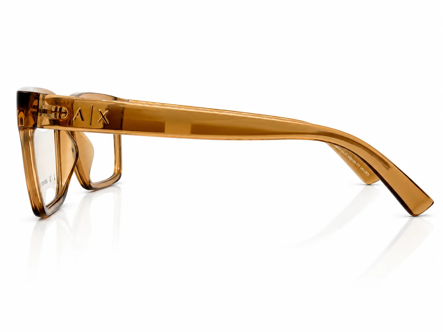 Armazón Armani Exchange AX3133U, color cafe · vista 4