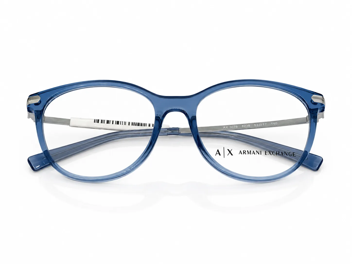Armazón Armani Exchange AX3078, color azul · vista 6