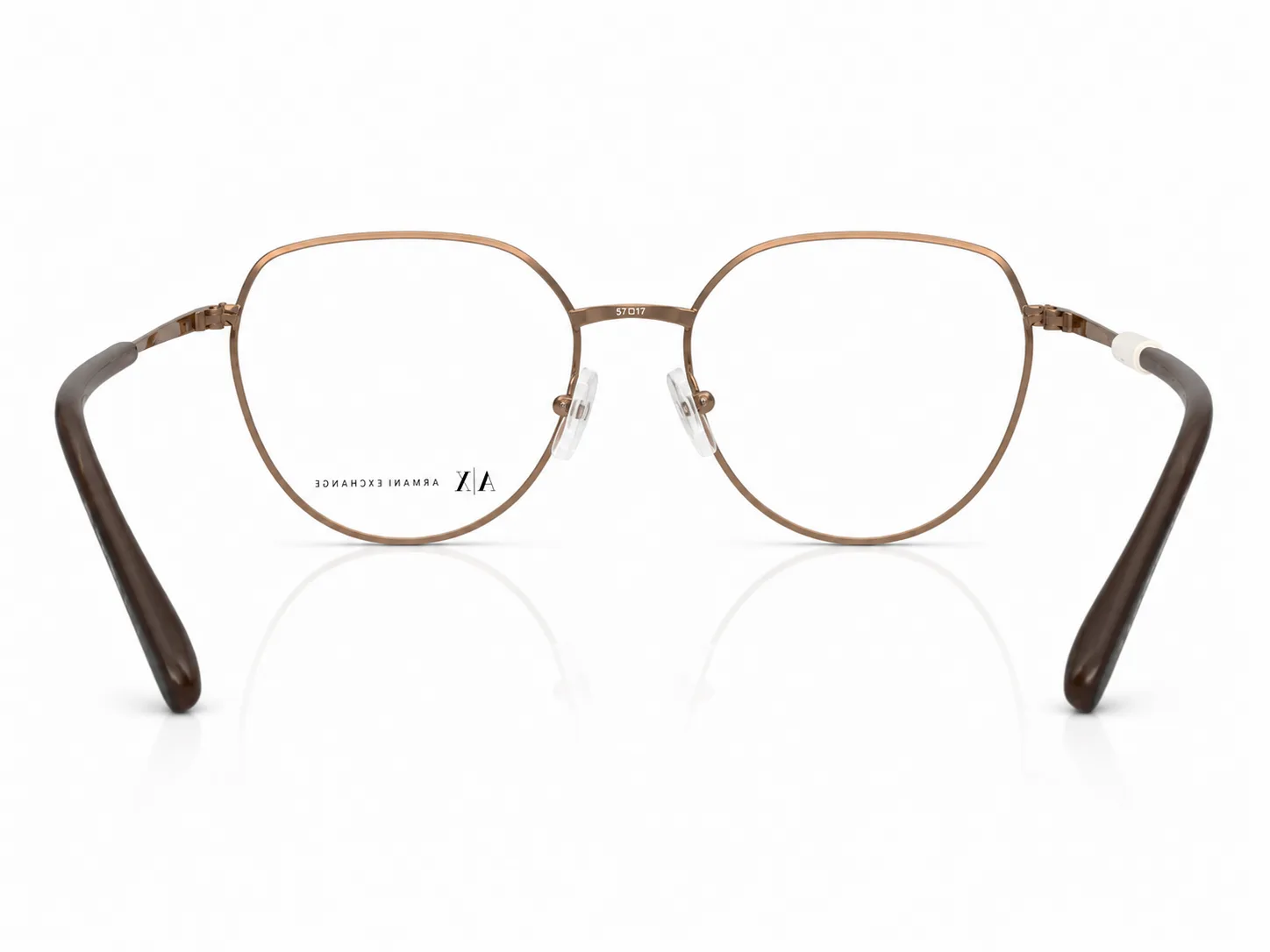 Armazón Armani Exchange AX1056, color cafe · vista 5