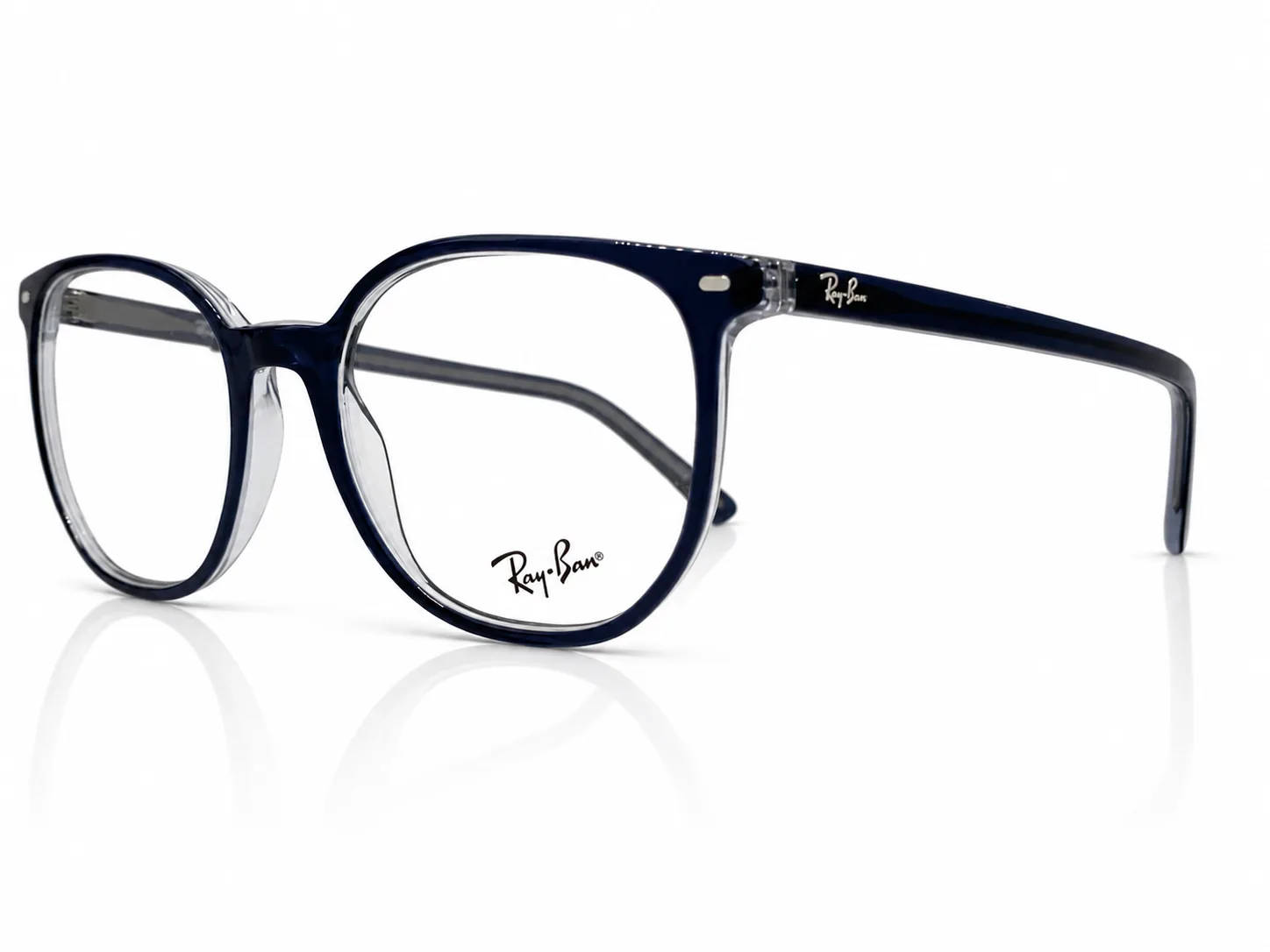 Armazón Ray Ban RB5397 ELLIOT, color azul · vista 3