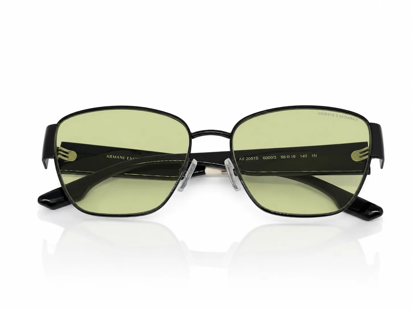 Armazón Armani Exchange AX2051S, color negro · vista 5