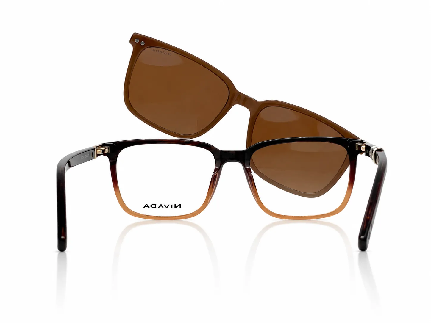Armazón NIVADA POLARIZED VNVX216C, color cafe · vista 5
