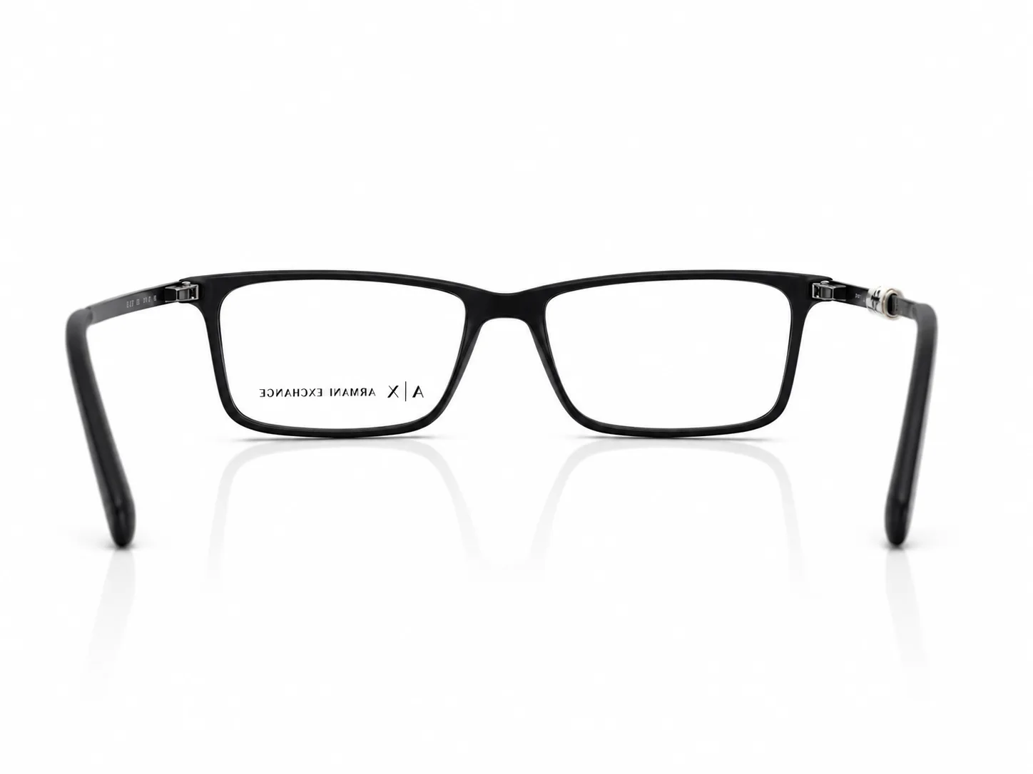 Armazón Armani Exchange AX3027, color negro mate · vista 5