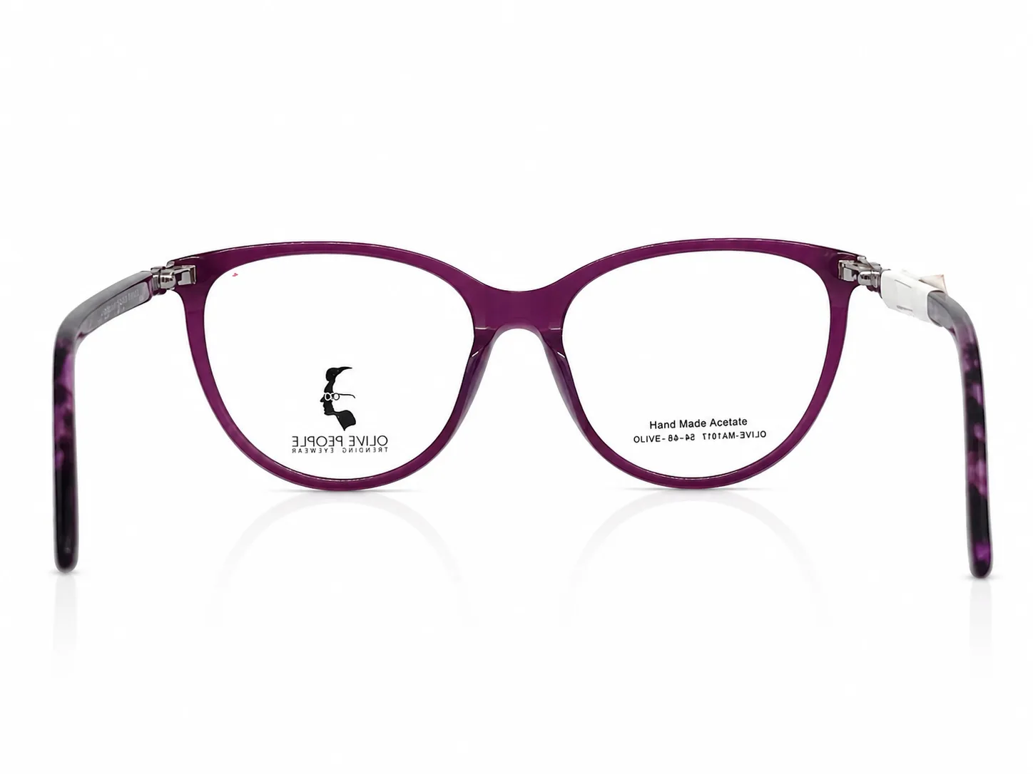 Armazón Olive people MA1017, color morado · vista 4