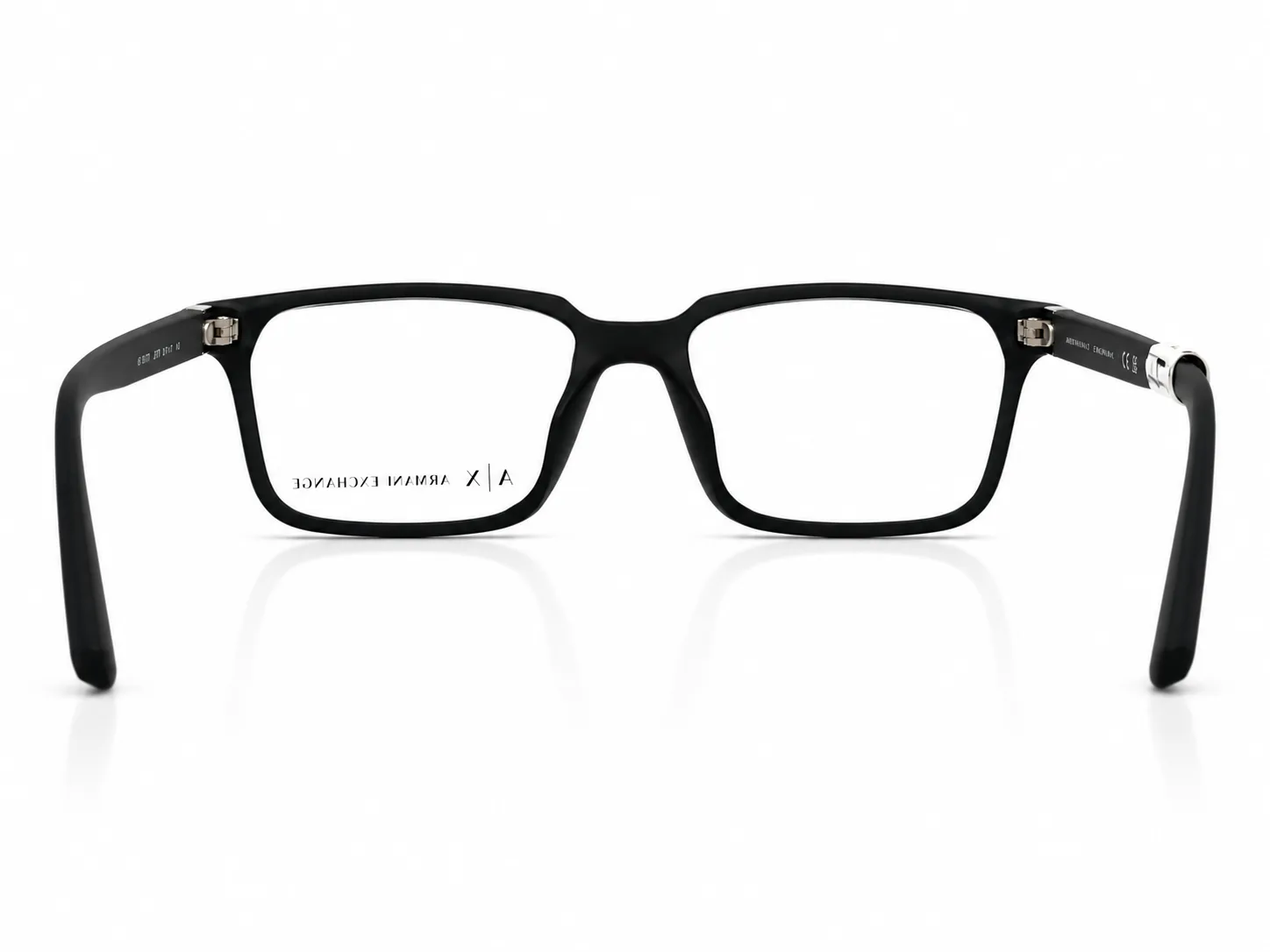 Armazón Armani Exchange AX3137U, color negro mate · vista 5