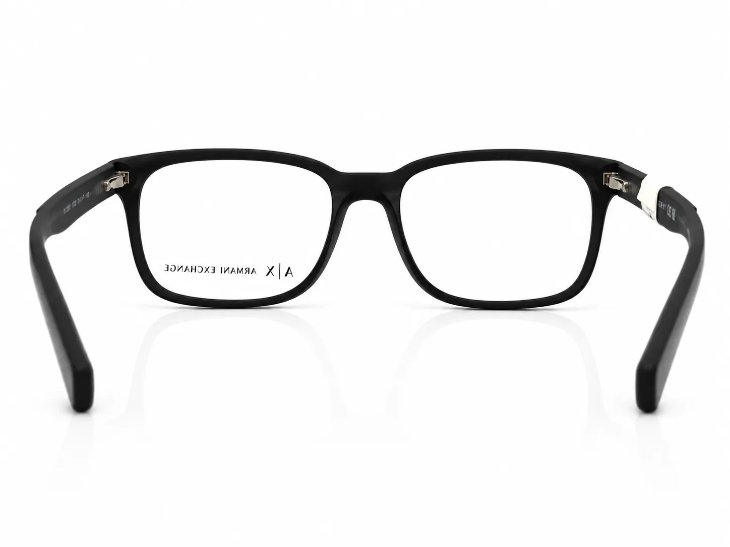 Armazón Armani Exchange AX3029, color negro mate · vista 5