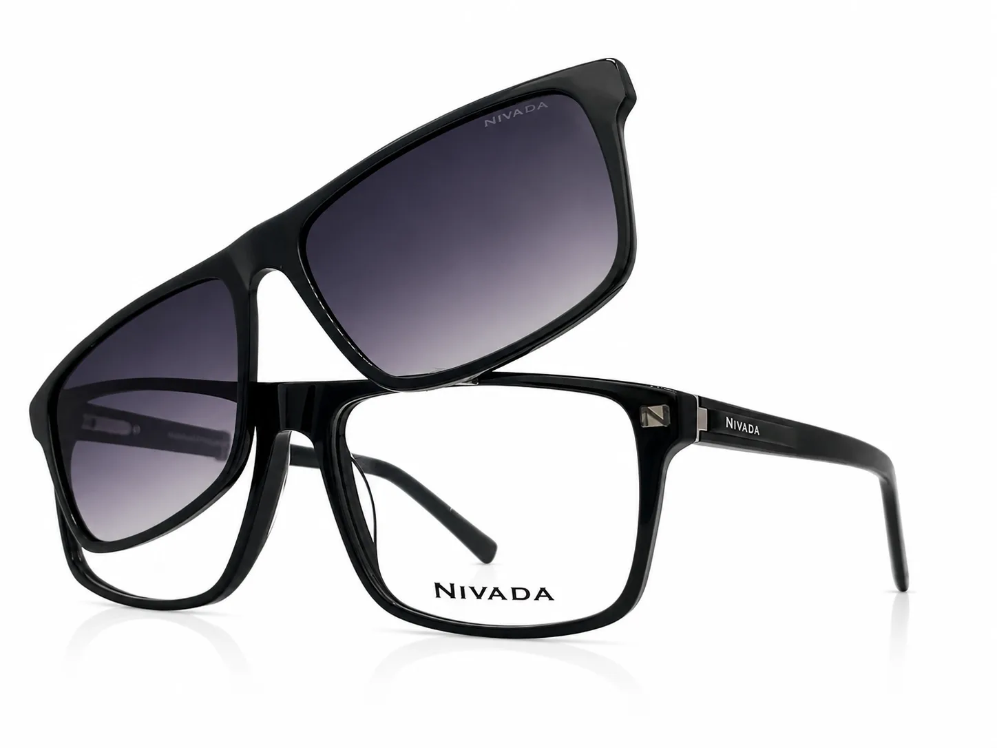 Armazón NIVADA VNVX220B, color negro · vista 2