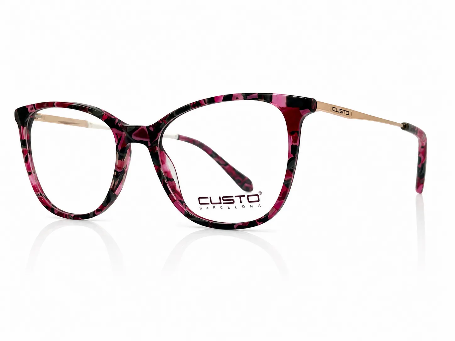 Armazón CUSTO BARCELONA CBG545525, color rosa · vista 3