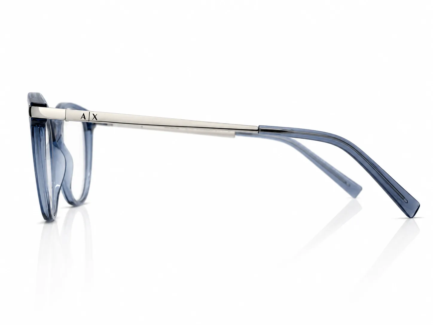 Armazón Armani Exchange AX3078, color azul · vista 4