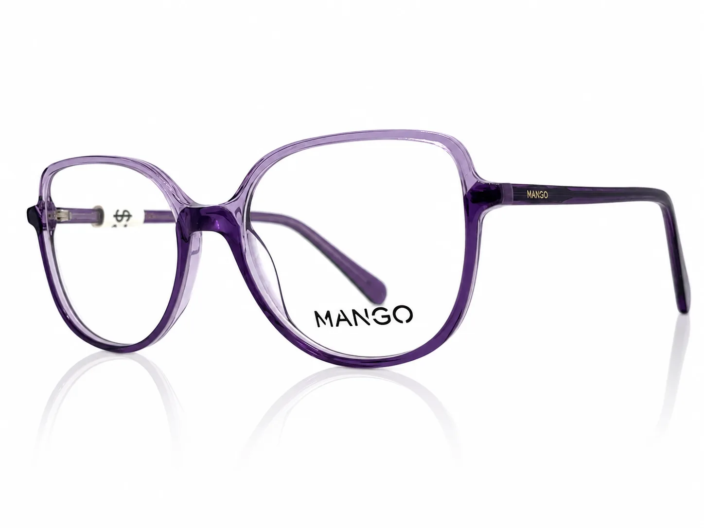 Armazón MANGO MNG530880, color morado · vista 3