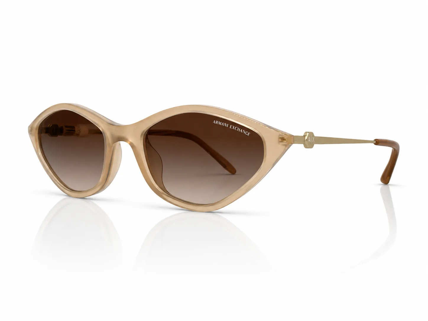 Armazón Armani Exchange AX4152SU, color beige · vista 3
