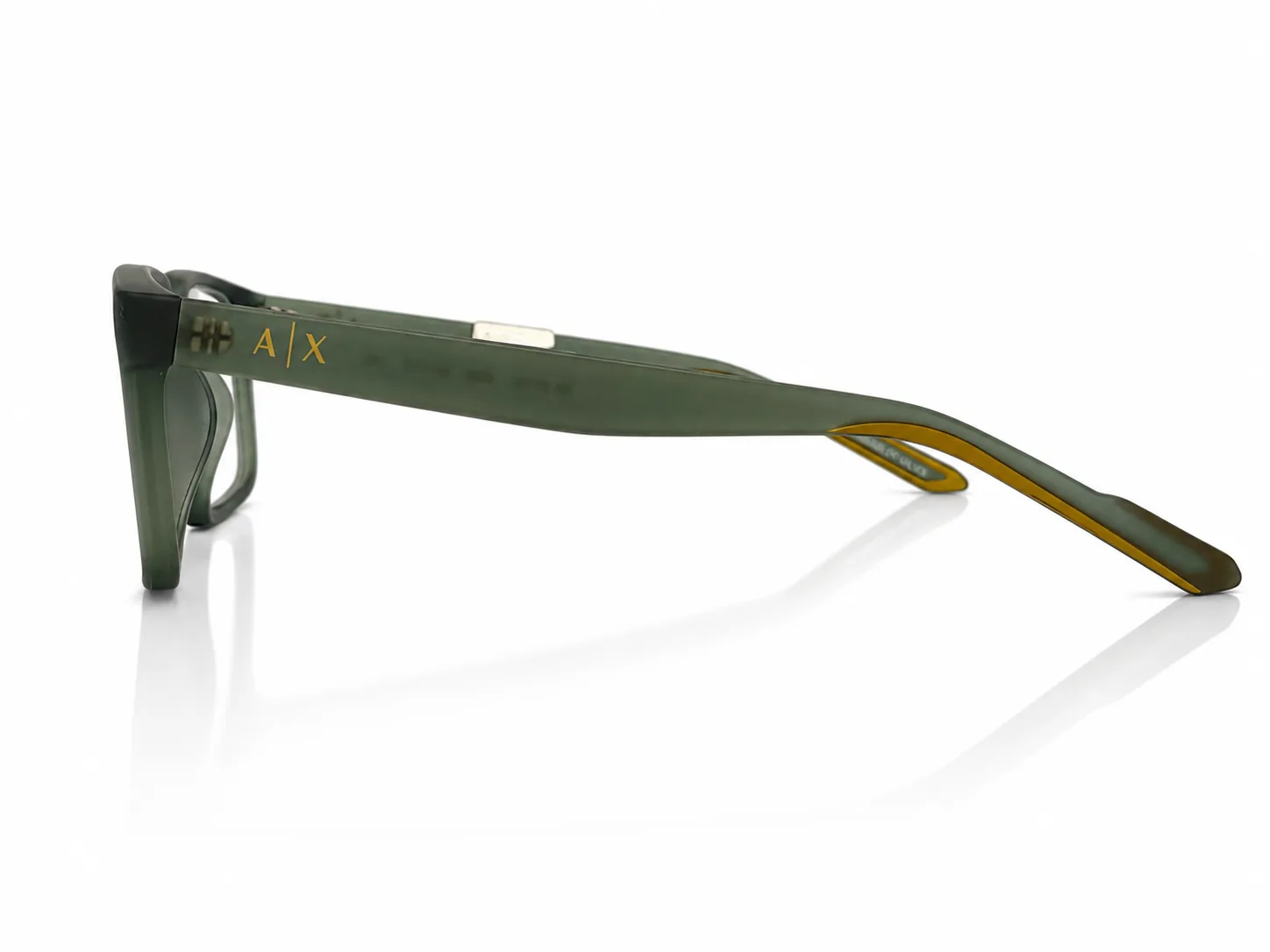 Armazón Armani Exchange AX3118U, color verde · vista 3