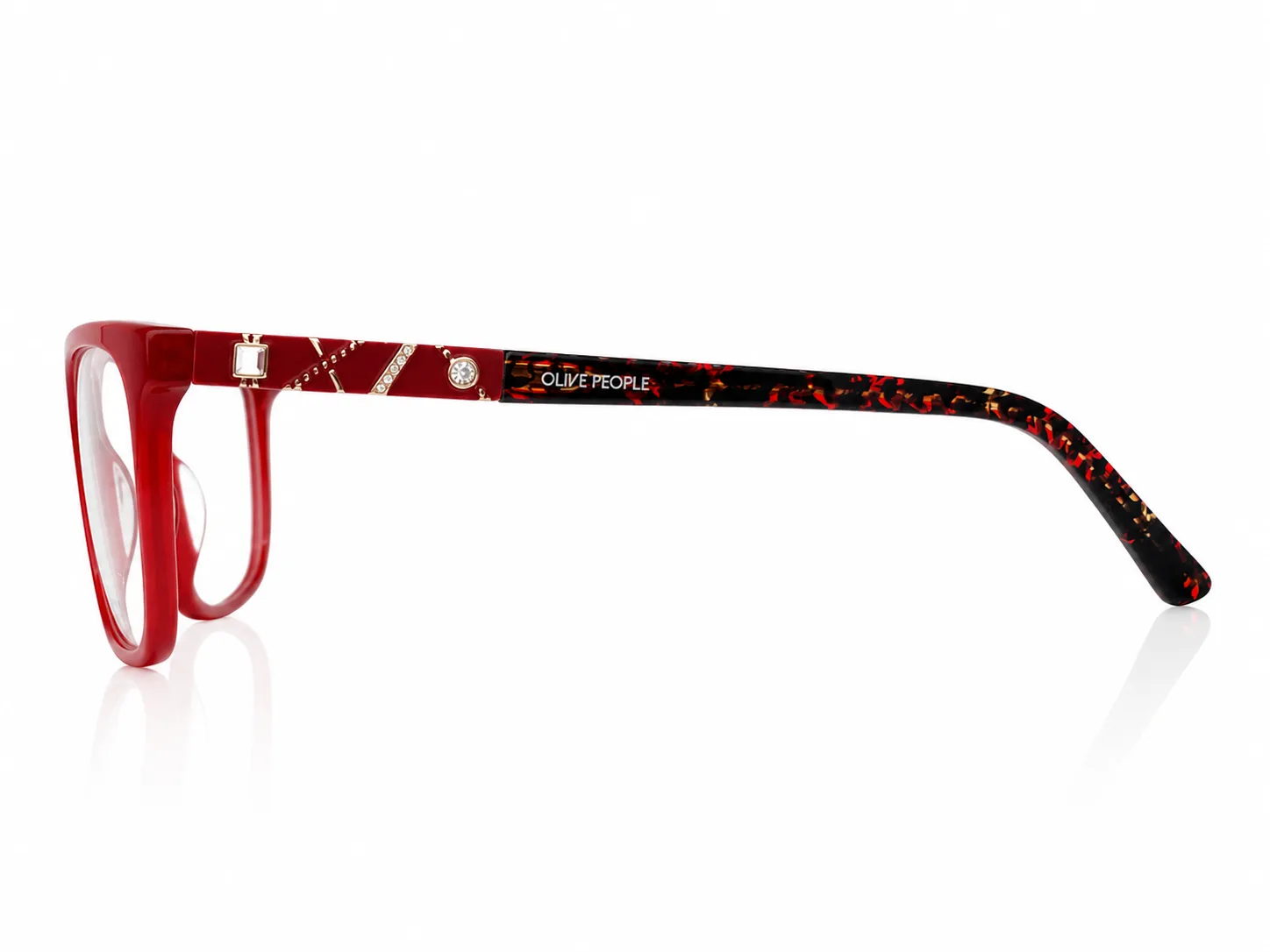 Armazón Olive people MA1220, color rojo · vista 4