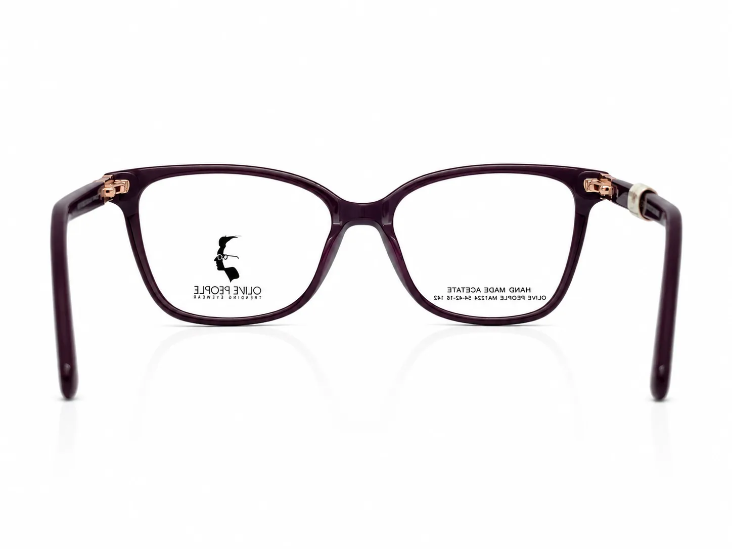 Armazón Olive people MA1224, color morado · vista 5
