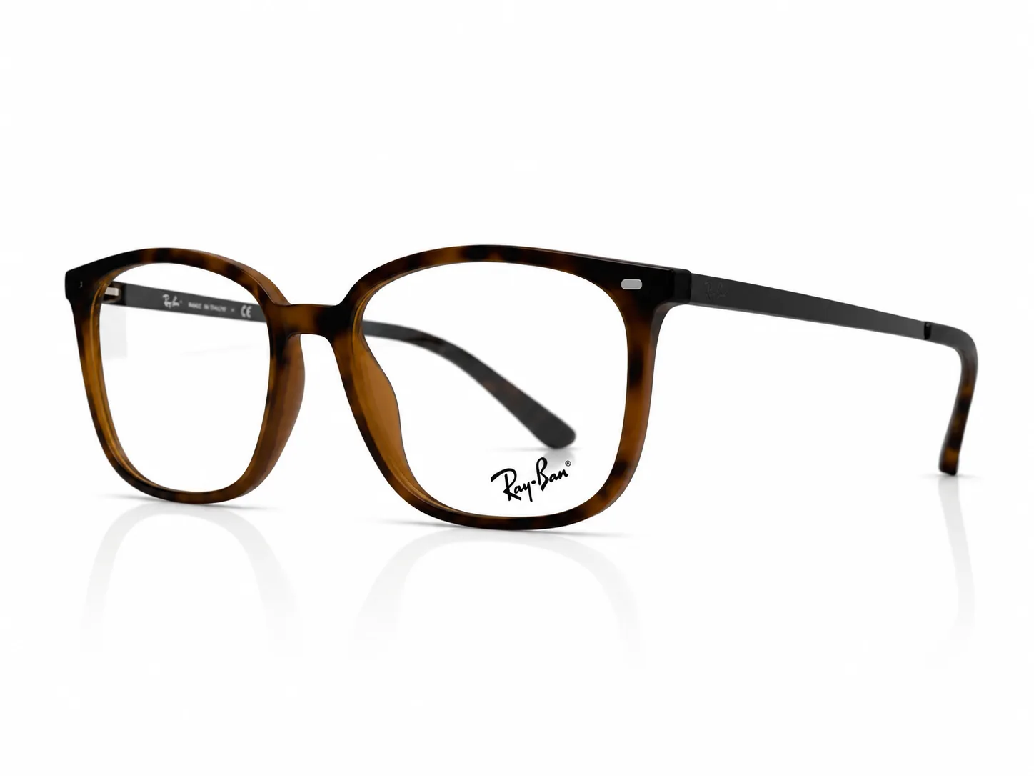 Armazón Ray Ban RB7245L, color carey · vista 3
