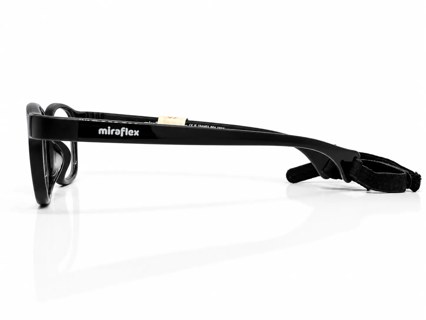 Armazón Miraflex MF4002, color negro · vista 4