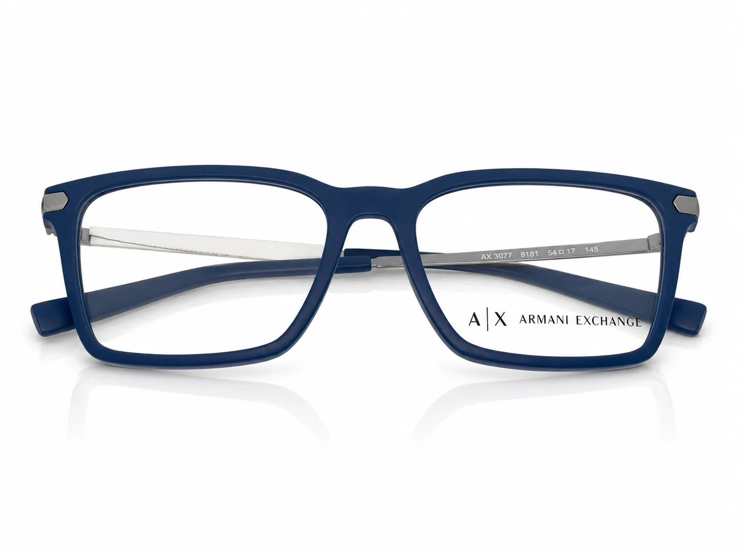 Armazón Armani Exchange AX3077, color azul · vista 5