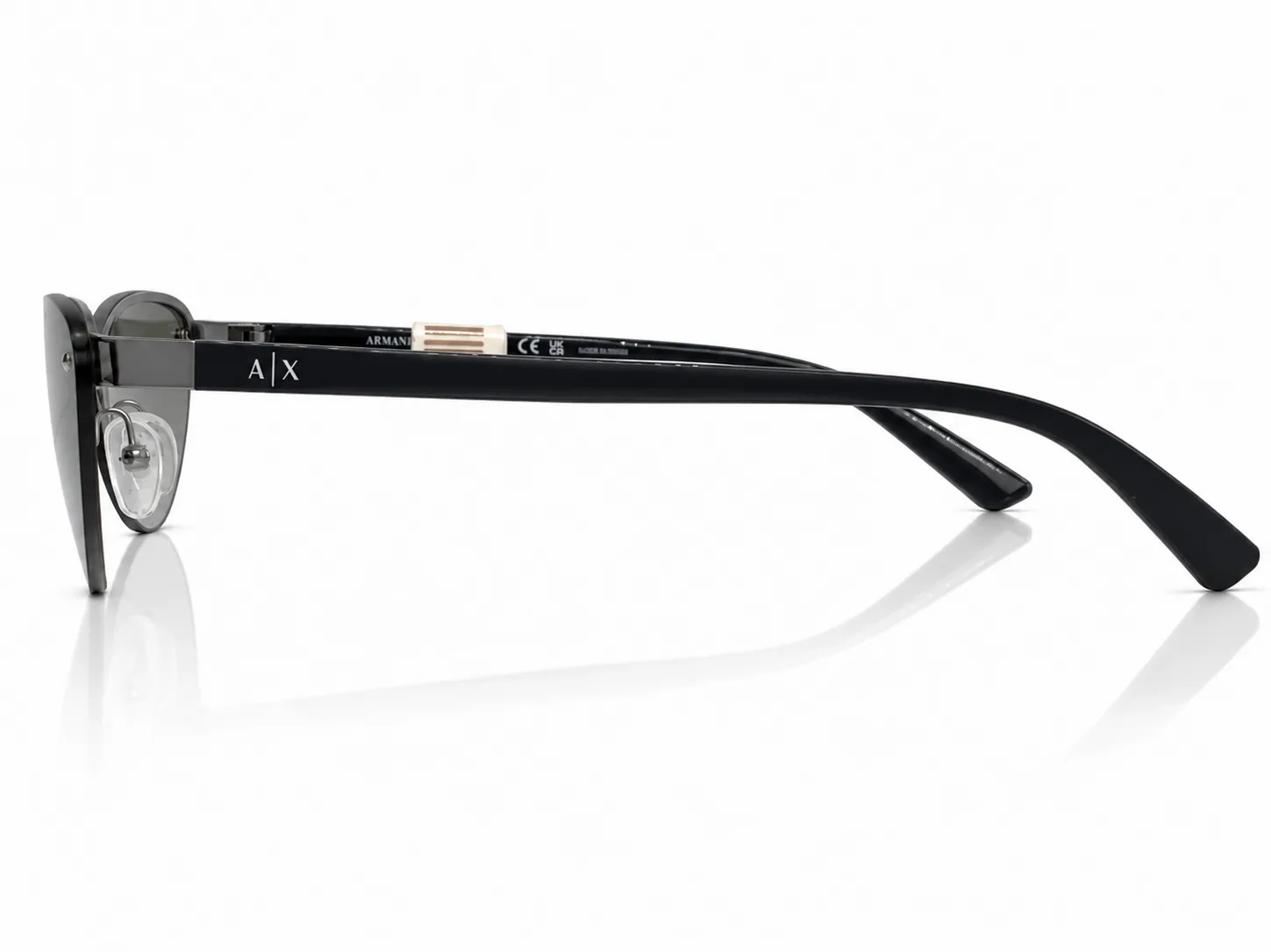Armazón Armani Exchange AX2049S, color gris · vista 4