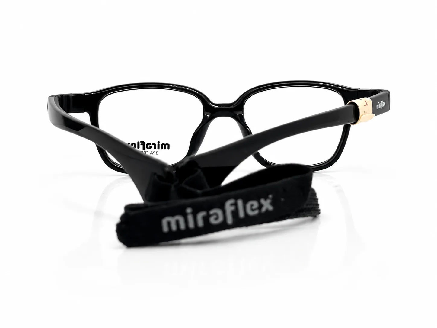 Armazón Miraflex MF4002, color negro · vista 5