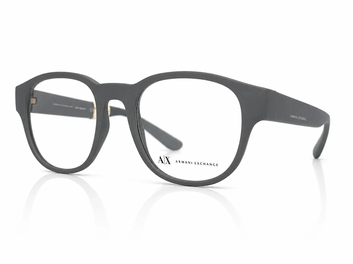 Armazón Armani Exchange AX3110, color gris · vista 3