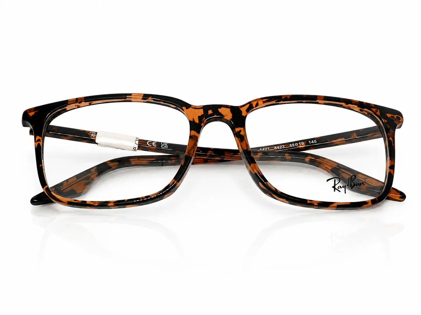 Armazón Ray Ban RB5421, color carey · vista 6