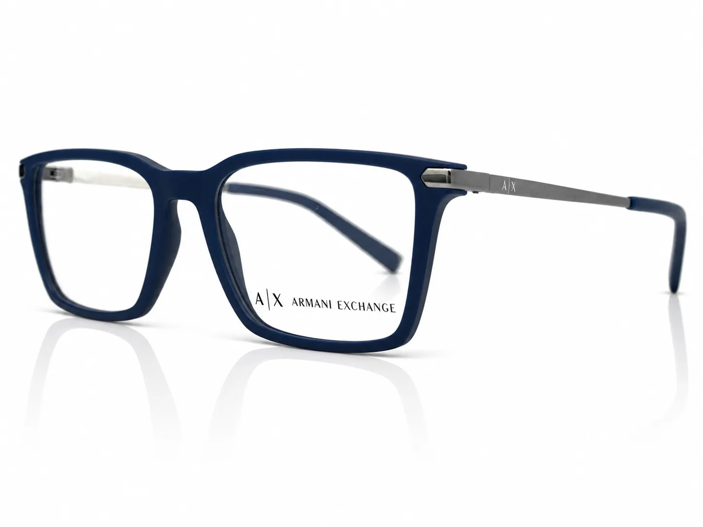Armazón Armani Exchange AX3077, color azul · vista 2