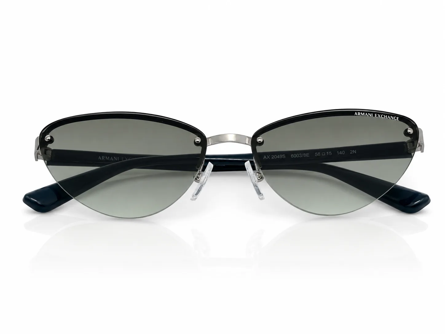 Armazón Armani Exchange AX2049S, color gris · vista 6