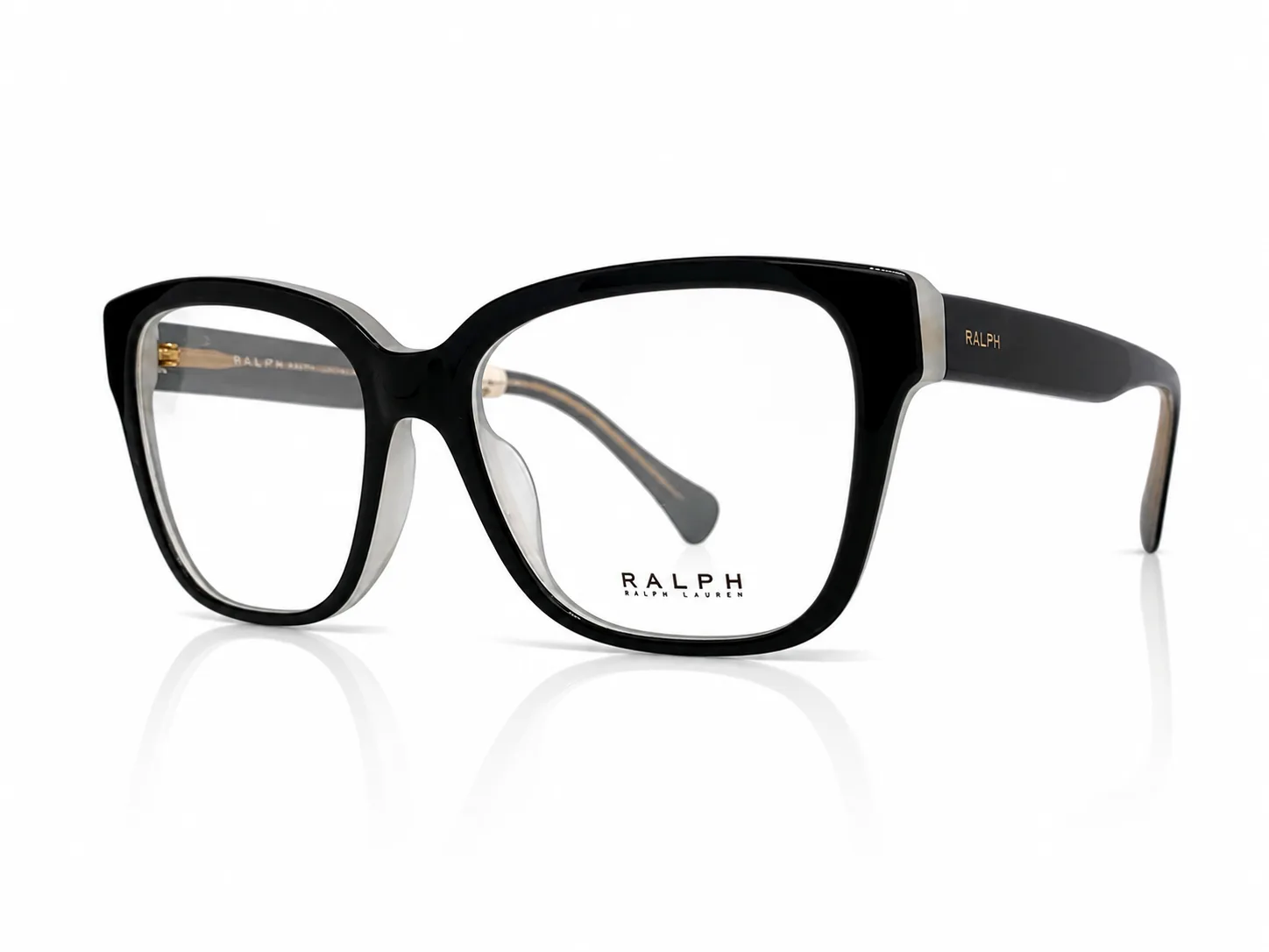 Armazón Ralph Lauren RA7162U, color negro · vista 3