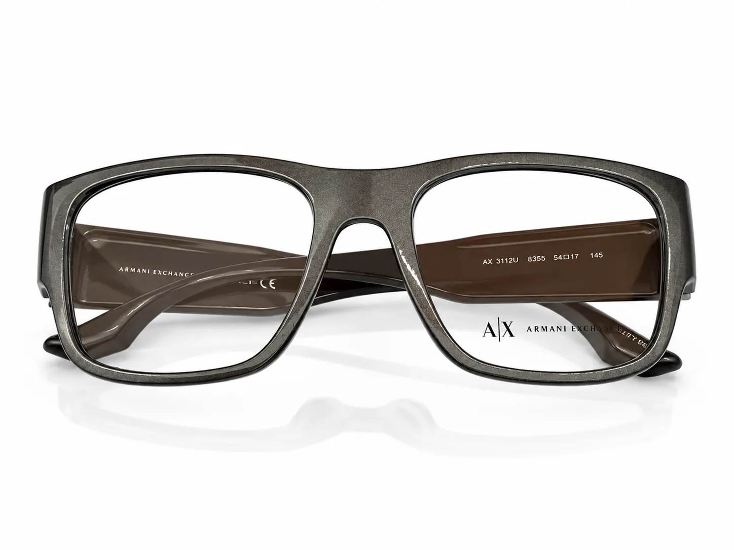 Armazón Armani Exchange AX3112U, color gris · vista 6