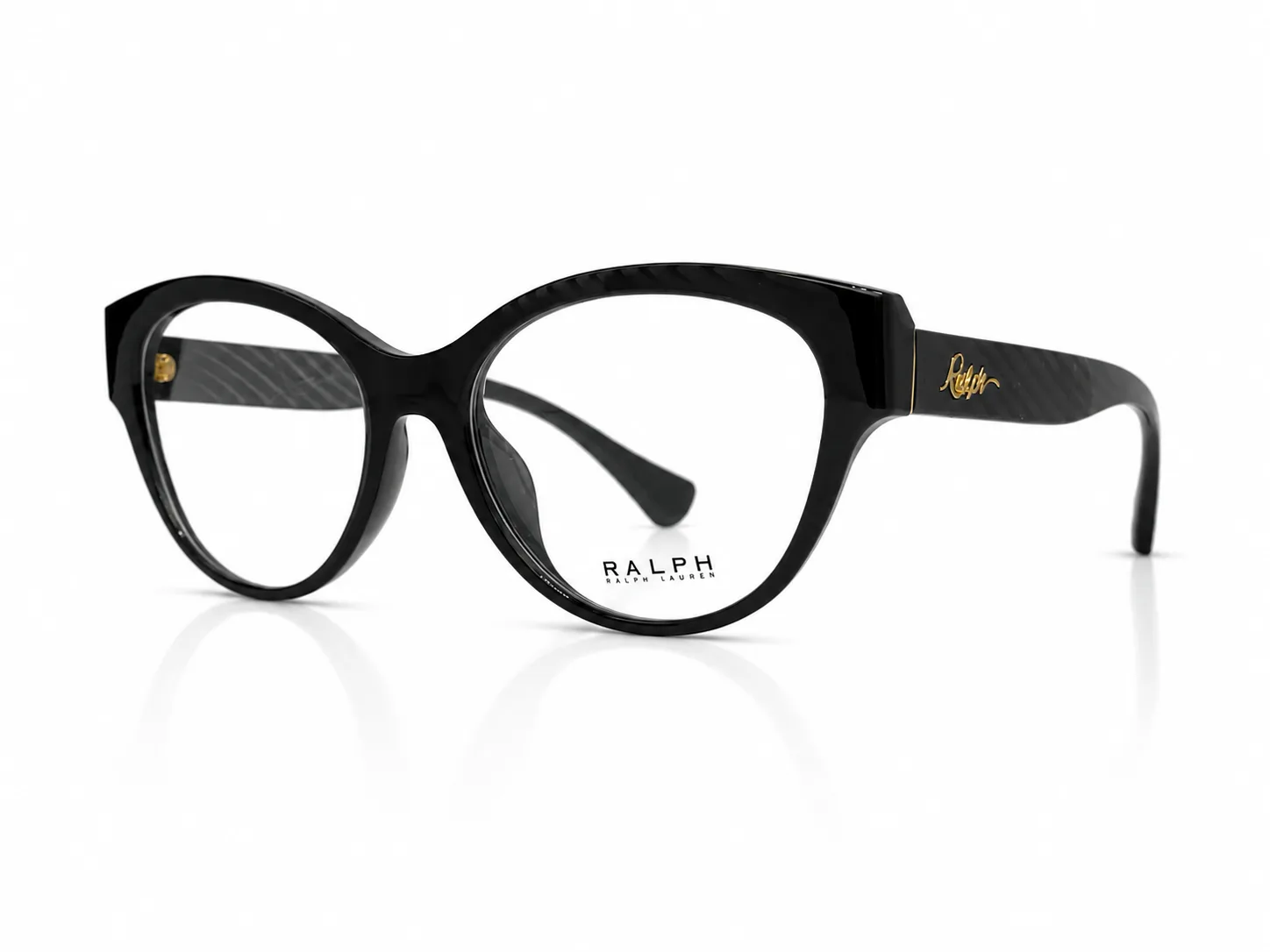 Armazón Ralph Lauren RA7164U, color negro · vista 3