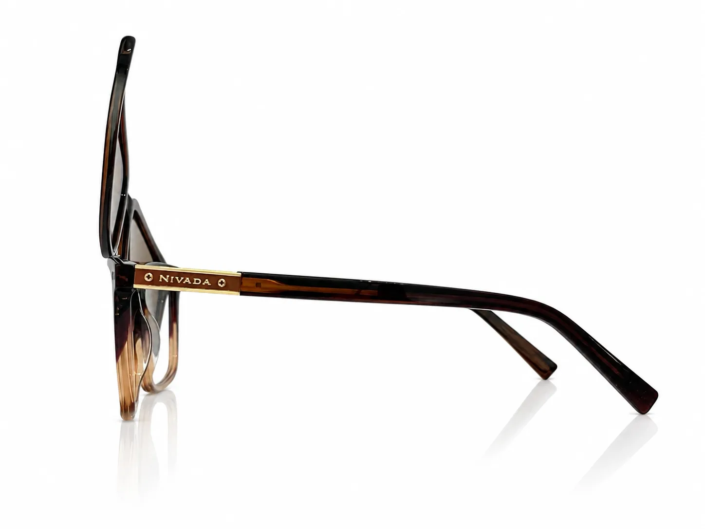 Armazón NIVADA POLARIZED VNVX216C, color cafe · vista 4