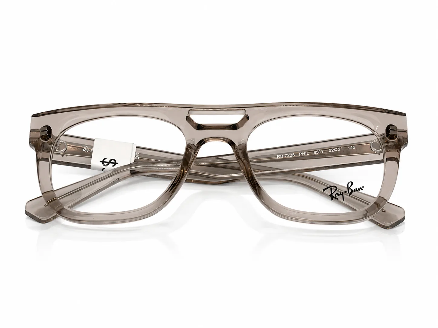 Armazón Ray Ban RB7226 PHIL, color cafe · vista 6