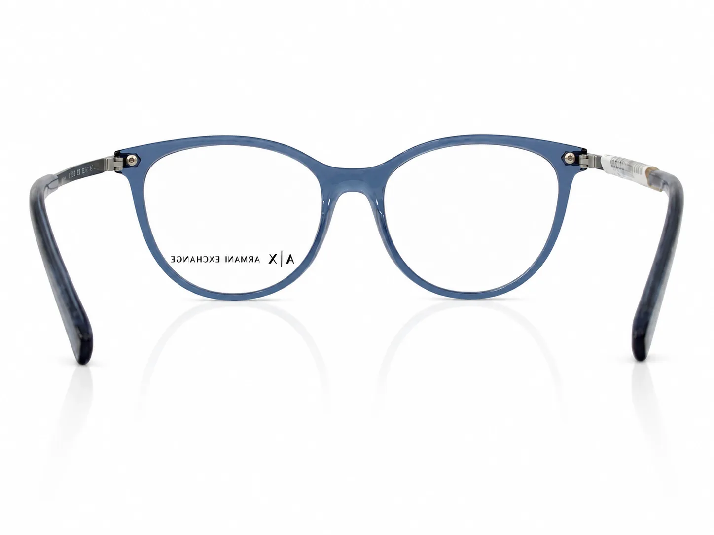 Armazón Armani Exchange AX3078, color azul · vista 5