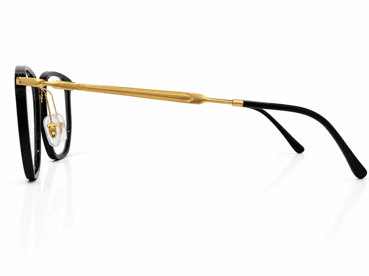 Armazón Ray Ban RB4451V, color negro · vista 4
