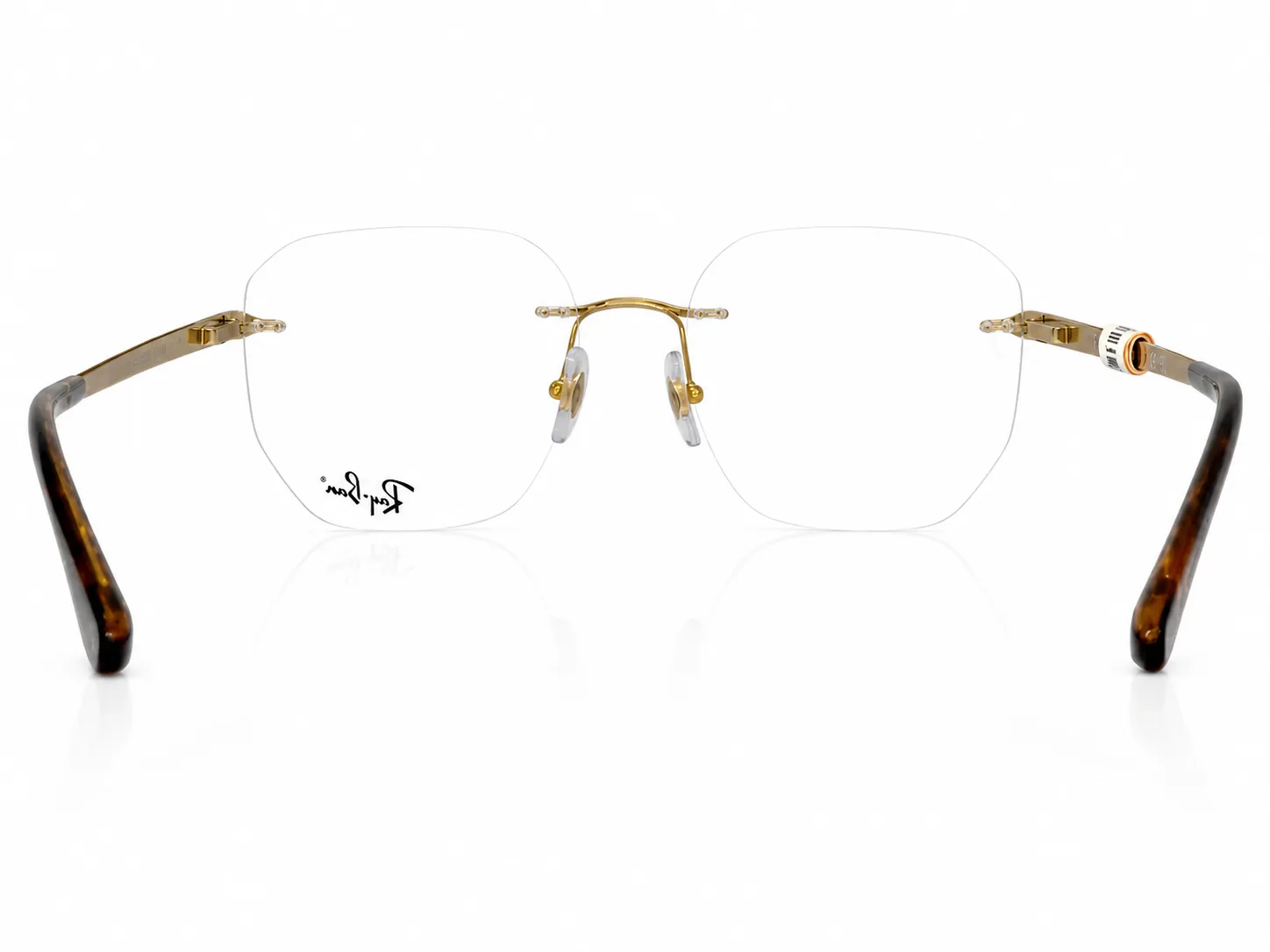 Armazón Ray Ban RB6535L, color dorado · vista 5
