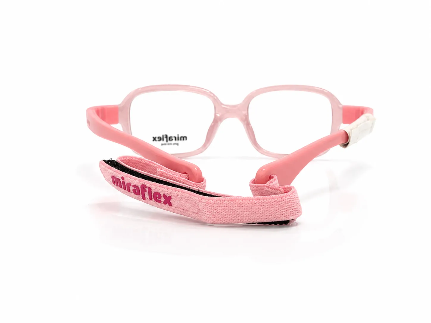Armazón Miraflex MF4001 rosa opaco brillante, color rosa · vista 5