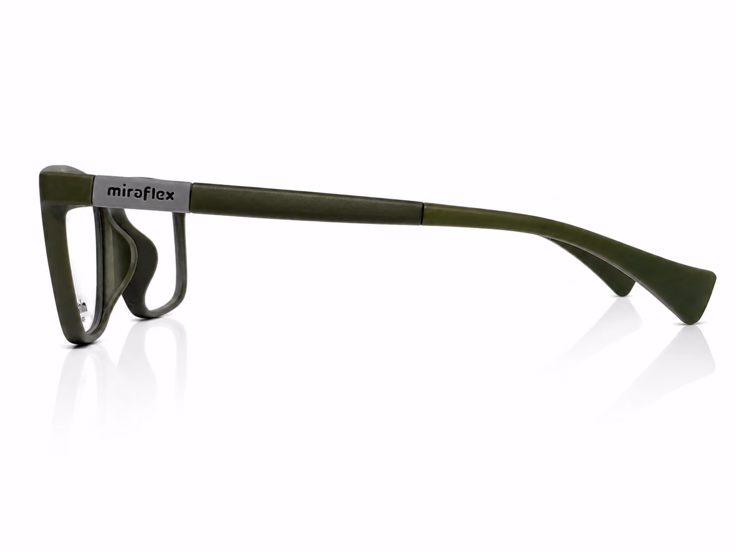 Armazón Miraflex MF4016, color verde · vista 3