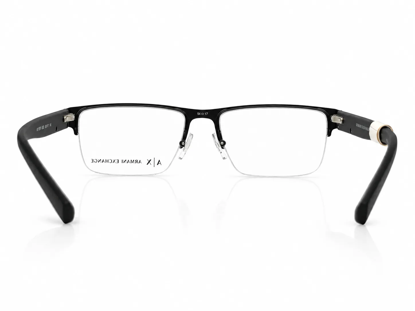 Armazón Armani Exchange AX1018 negro mate, color negro mate · vista 5