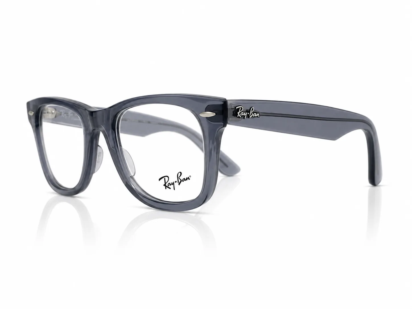 Armazón Ray Ban RB4340V, color gris · vista 3
