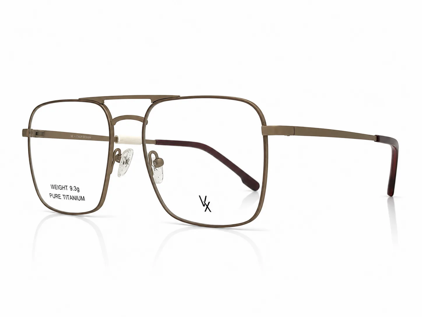 Armazón VX VVX50523, color cafe · vista 3